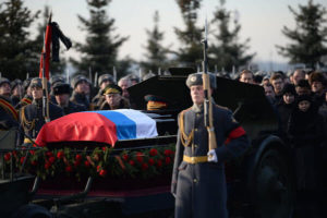 Похороны военных в Минске